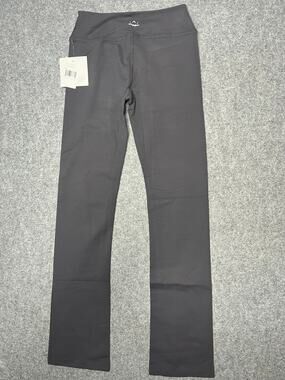 Beyond Yoga Bootcut Yoga Pants Steel Gray Supplex Lycra Size M NWT